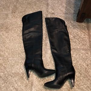 Like new Guess over the knee boots
